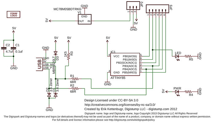 DigisparkSchematic