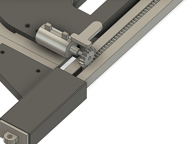 шестерня и рейка