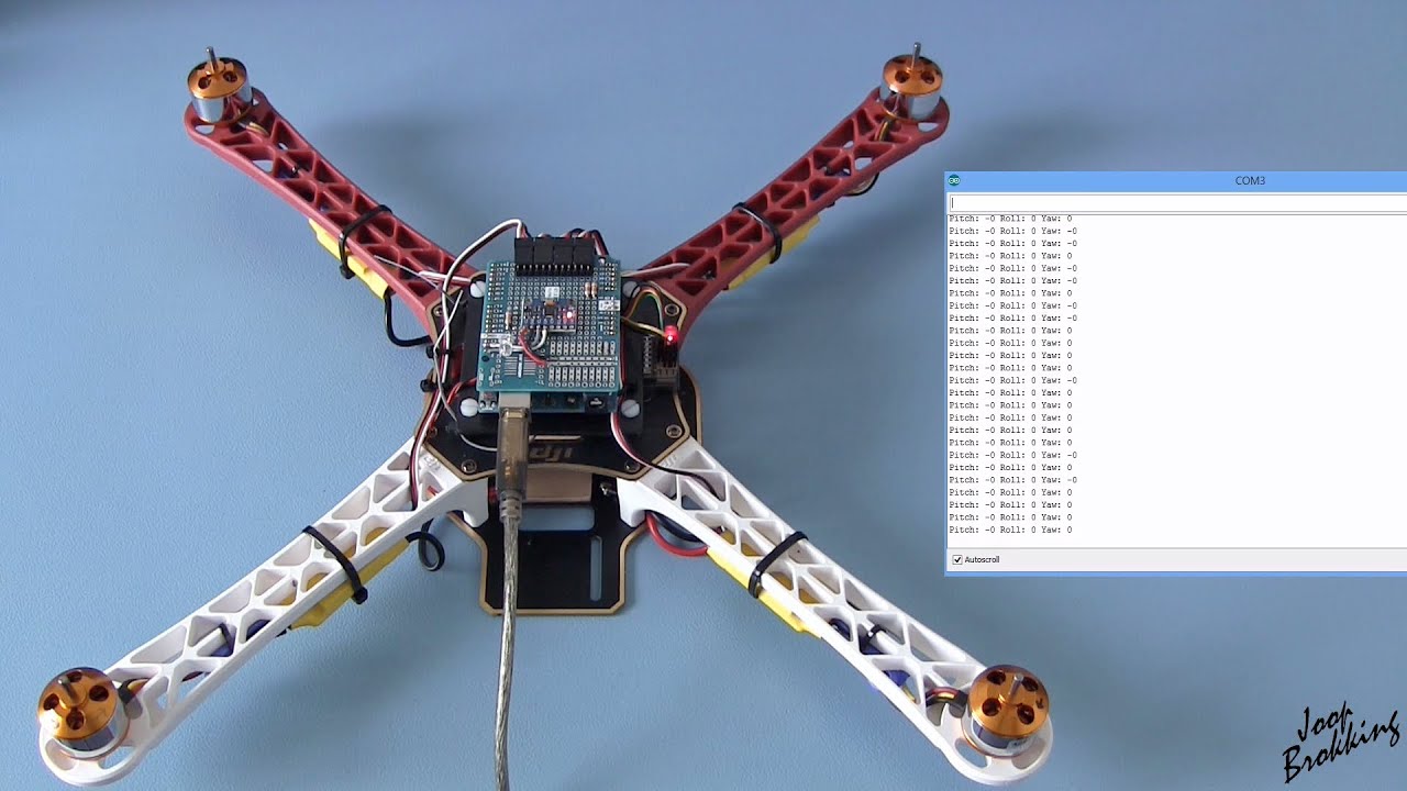 Квадрокоптер на Arduino DUE