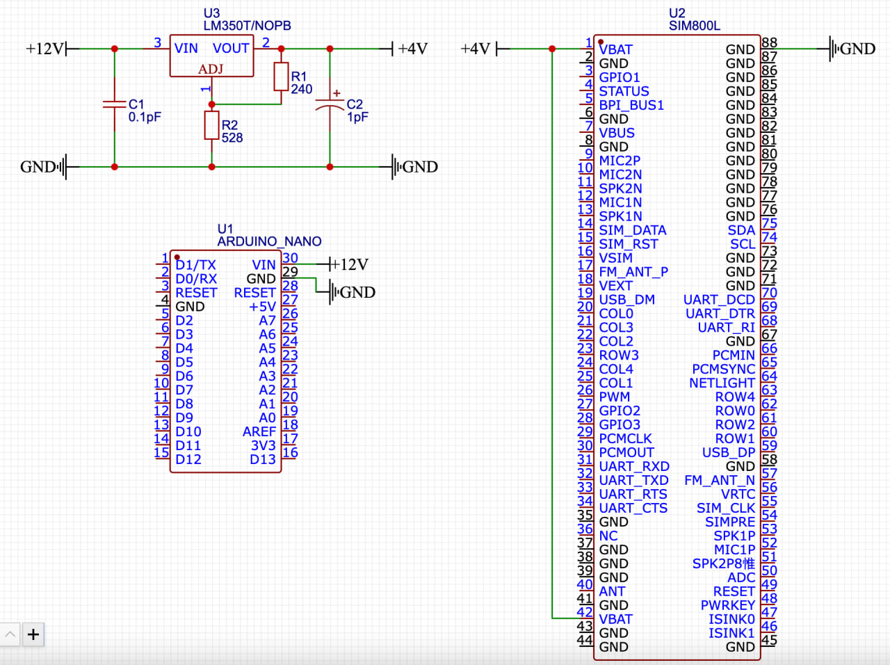 Питание Arduino NANO и GSM-модуля от мотоаккумулятора - Песочница. Раздел  для новичков - Arduino.ru